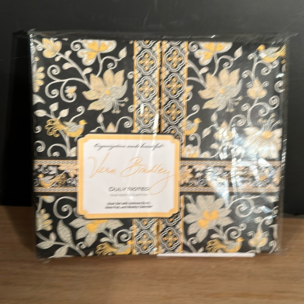 NWT Vera Bradley 3 pc desk set